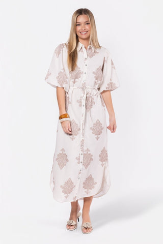 Lorelai Dress (Beige)