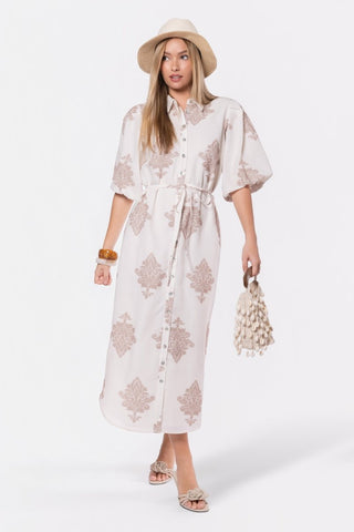 Lorelai Dress (Beige)