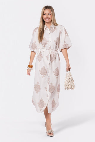 Lorelai Dress (Beige)