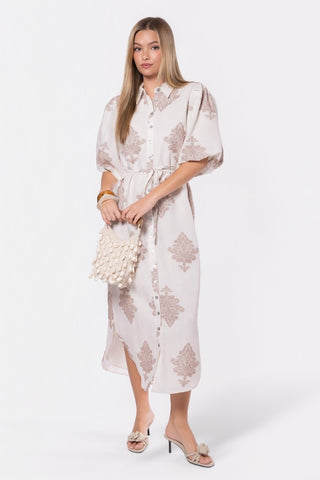 Lorelai Dress (Beige)