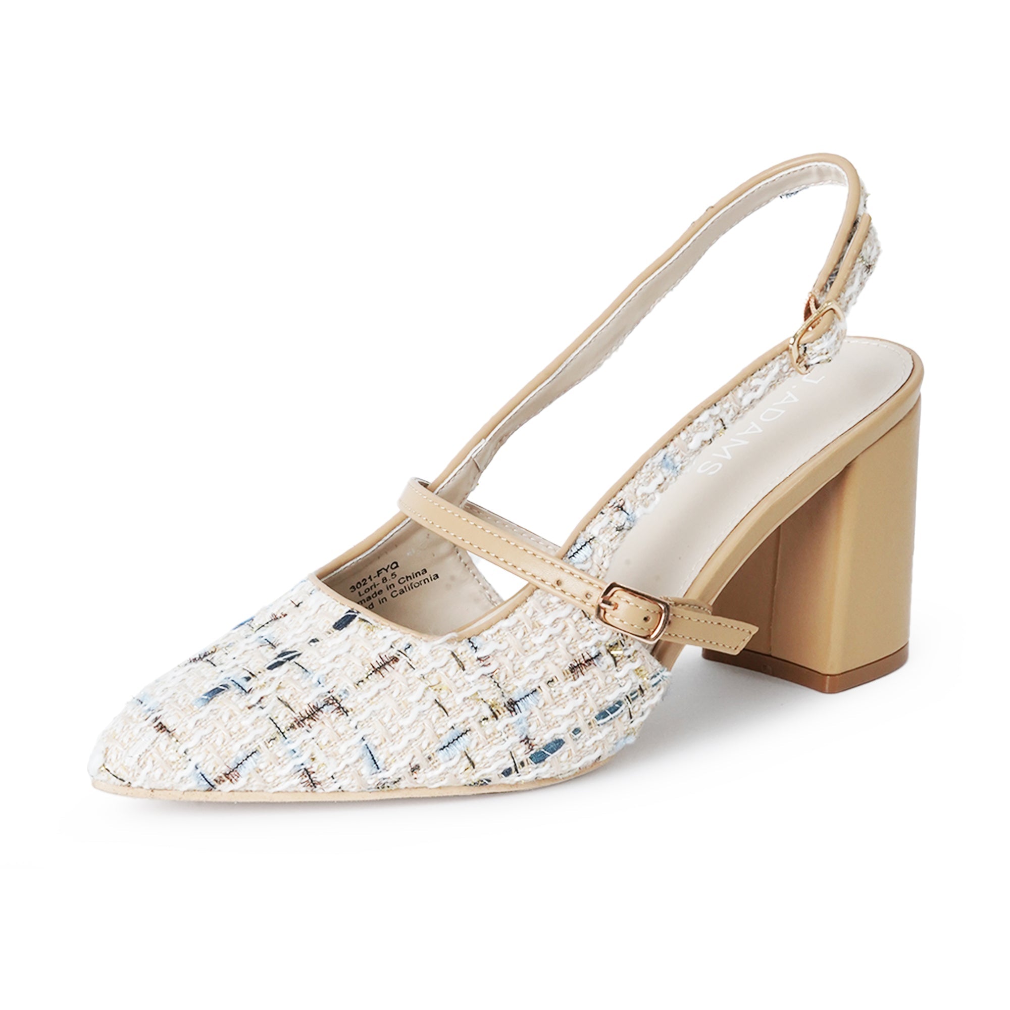 Lori | Beige Tweed - Glamourous Grace