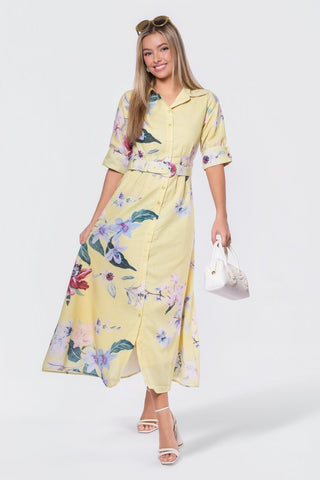 Lorina Dress (Yellow)