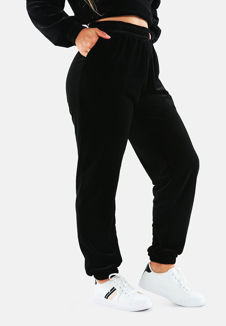 Loungewear Corduroy Pants - Glamourous Grace