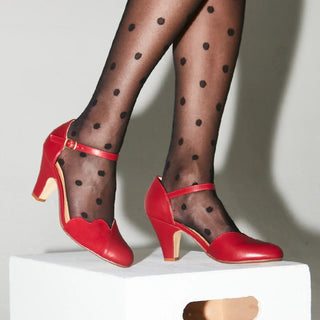 Lover Heart-Shaped Heels - Glamourous Grace