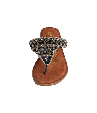 Loving U Sandals in Black - Glamourous Grace