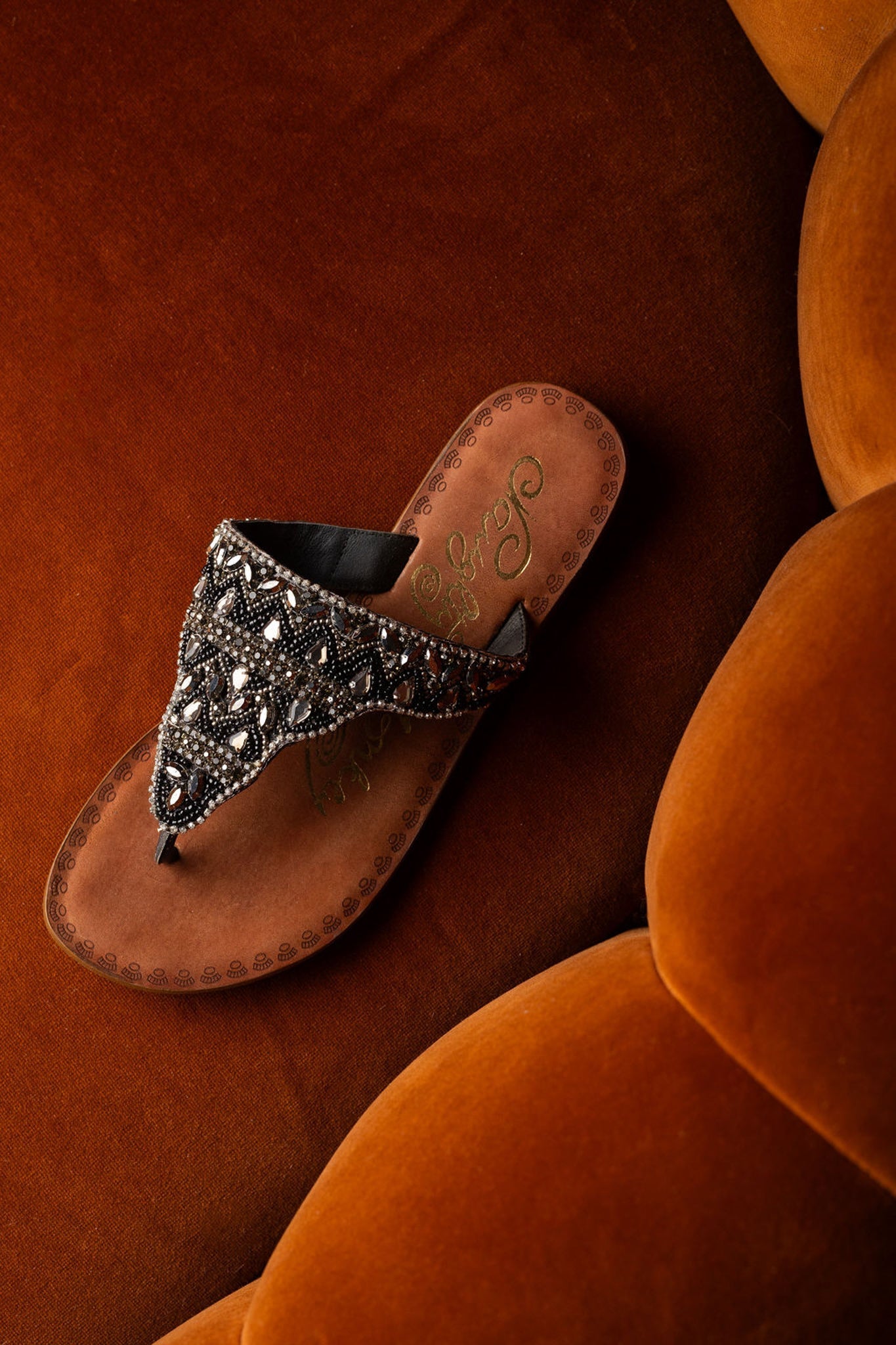 Loving U Sandals in Black - Glamourous Grace