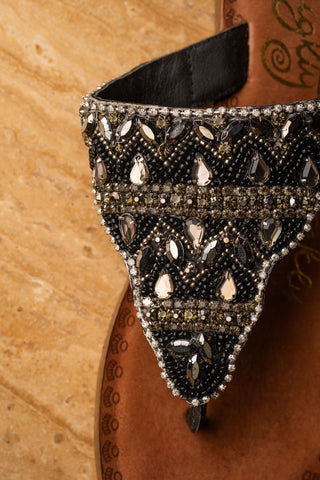 Loving U Sandals in Black - Glamourous Grace