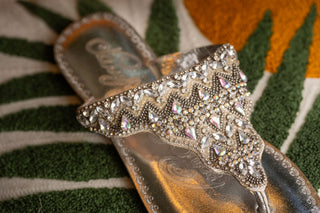 Loving U Sandals in Silver - Glamourous Grace