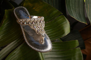 Loving U Sandals in Silver - Glamourous Grace
