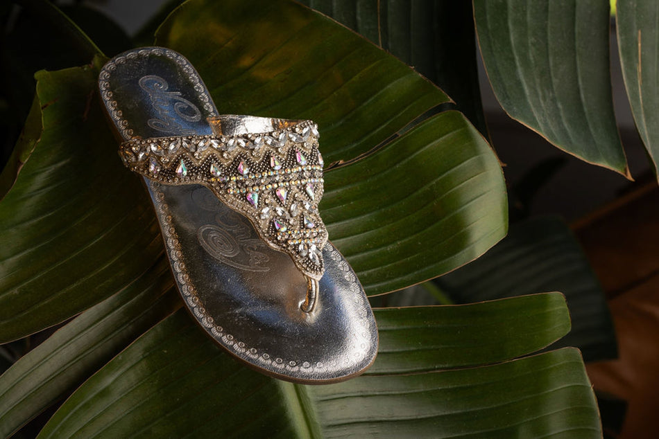 Loving U Sandals in Silver - Glamourous Grace