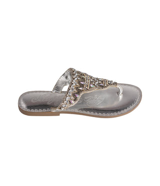 Loving U Sandals in Silver - Glamourous Grace
