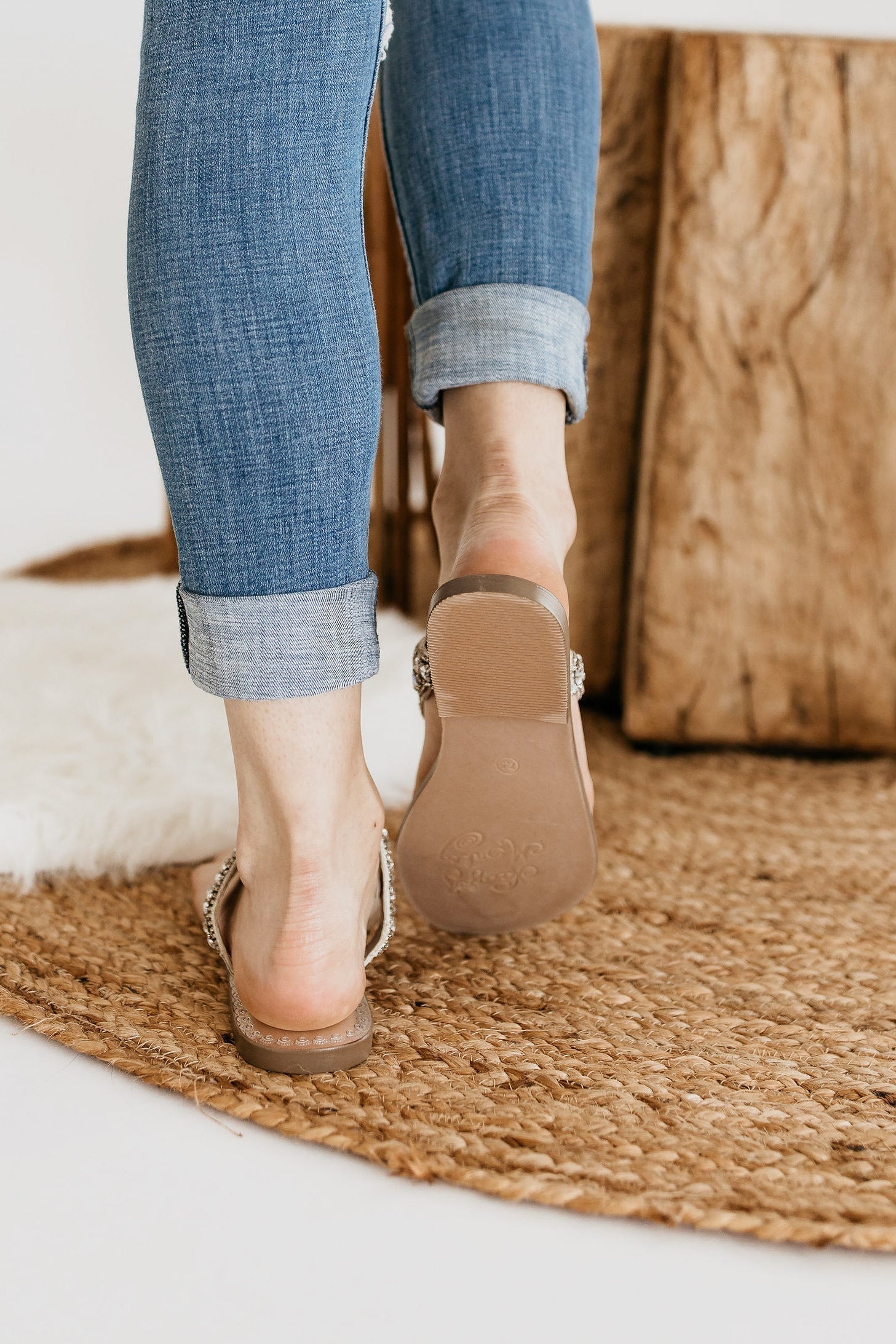 Loving U Sandals in Silver - Glamourous Grace