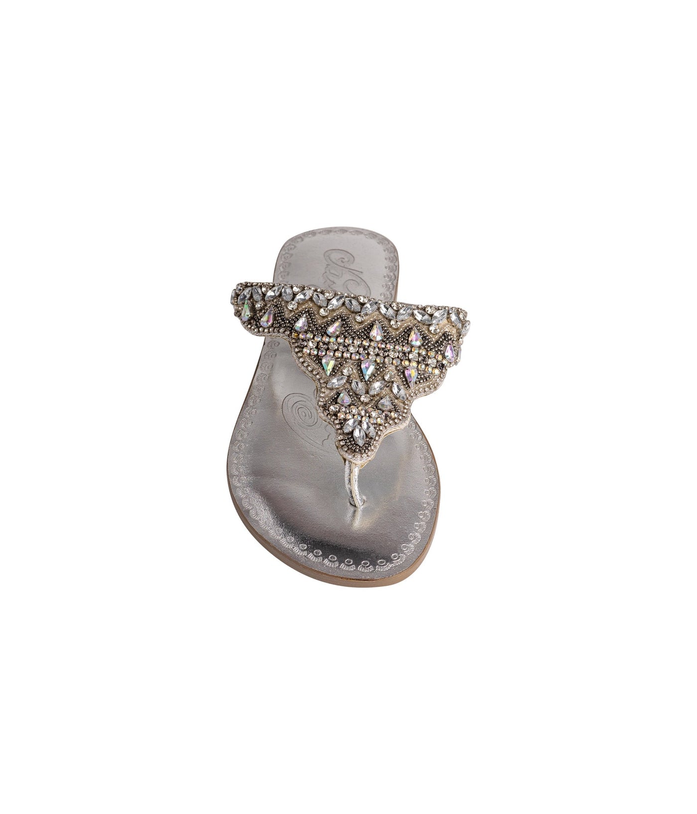 Loving U Sandals in Silver - Glamourous Grace