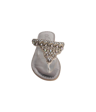 Loving U Sandals in Silver - Glamourous Grace