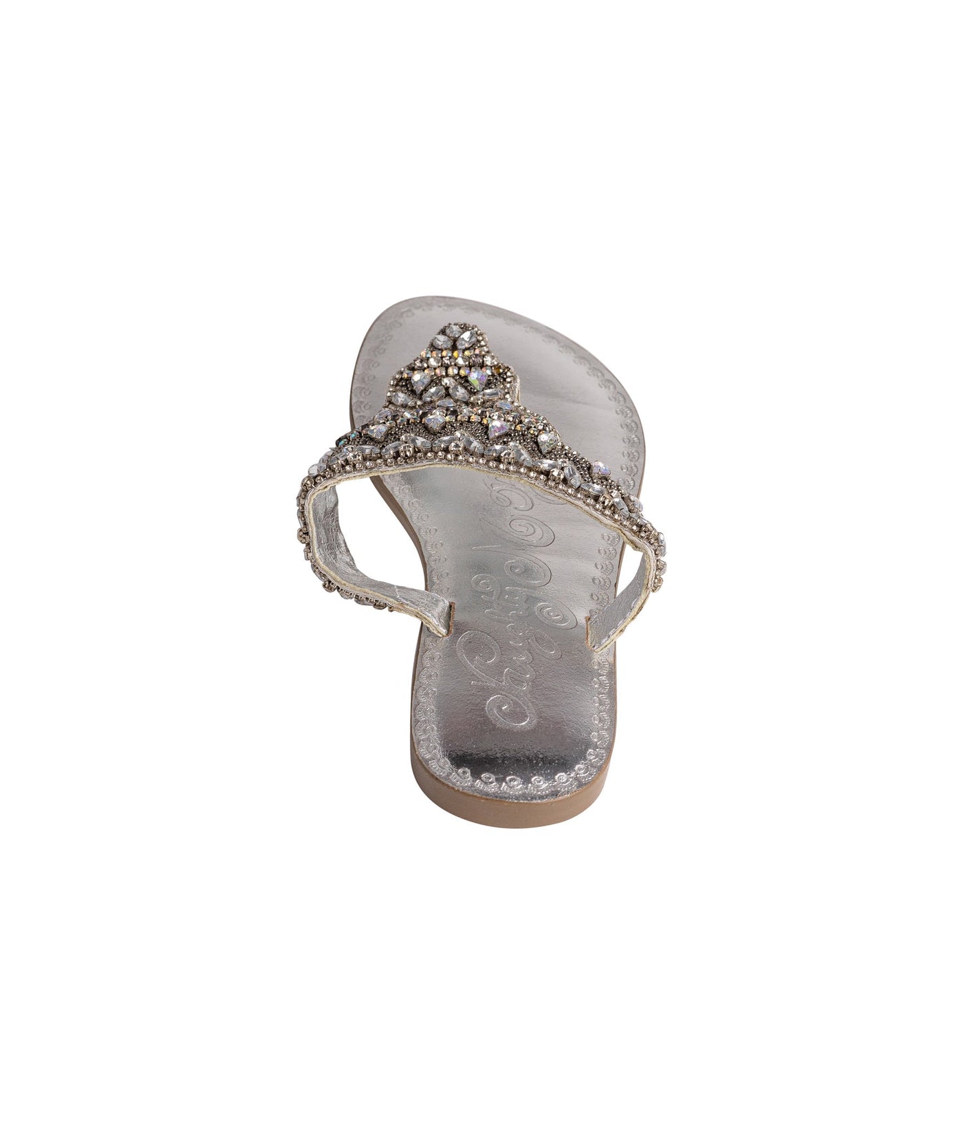 Loving U Sandals in Silver - Glamourous Grace