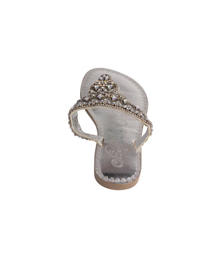 Loving U Sandals in Silver - Glamourous Grace