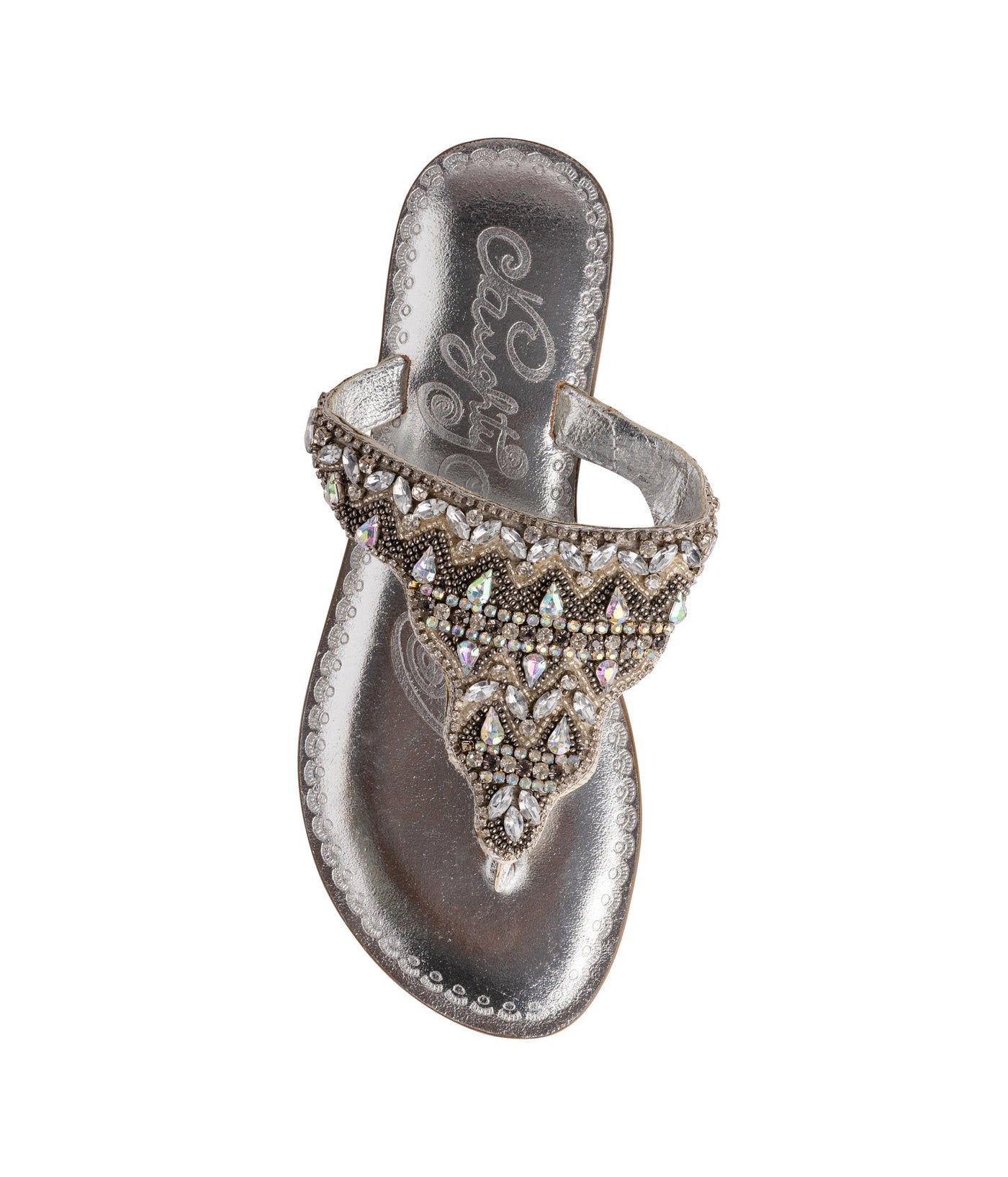 Loving U Sandals in Silver - Glamourous Grace