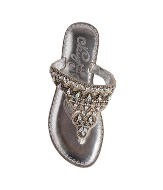 Loving U Sandals in Silver - Glamourous Grace