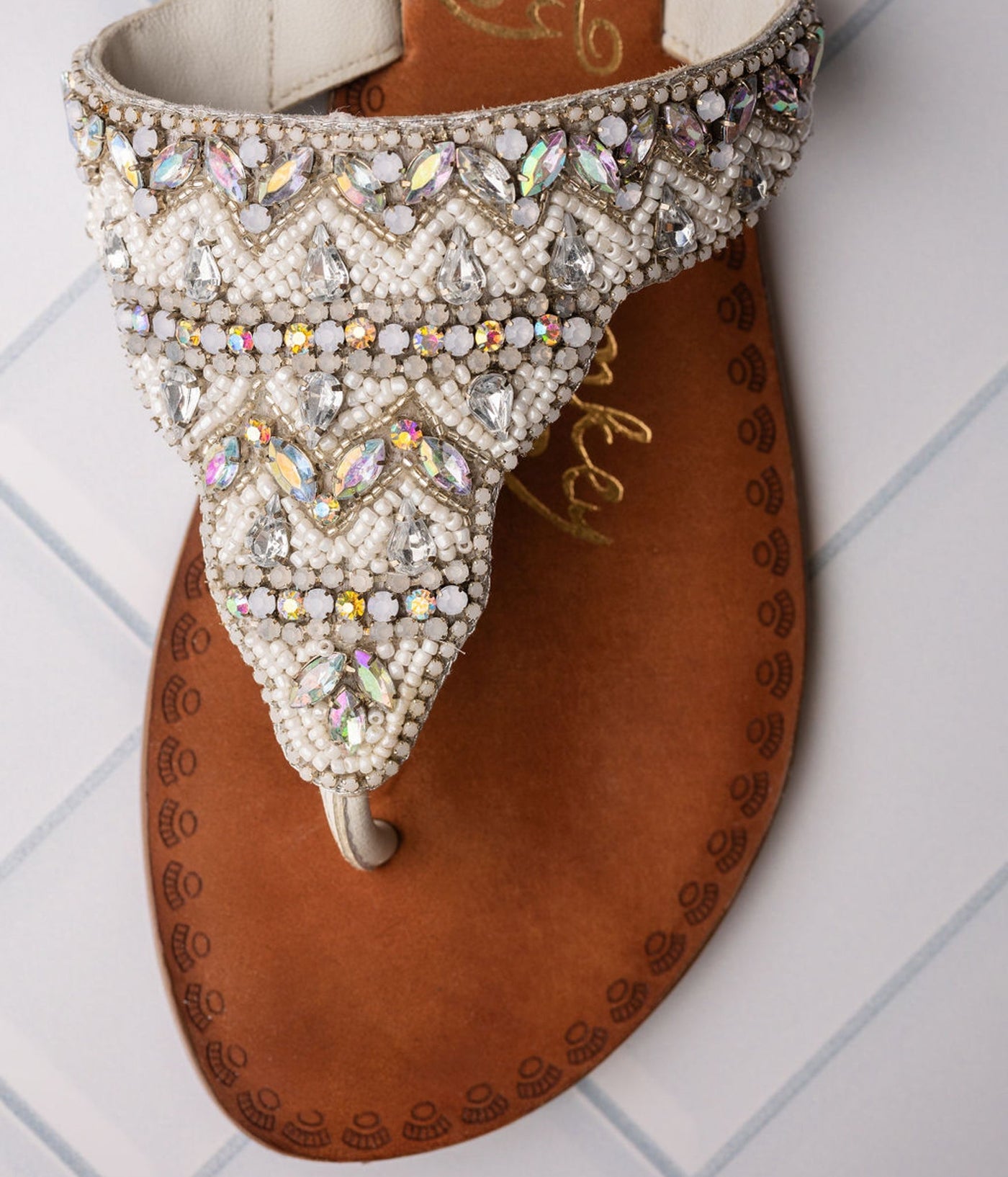 Loving U Sandals in White - Glamourous Grace