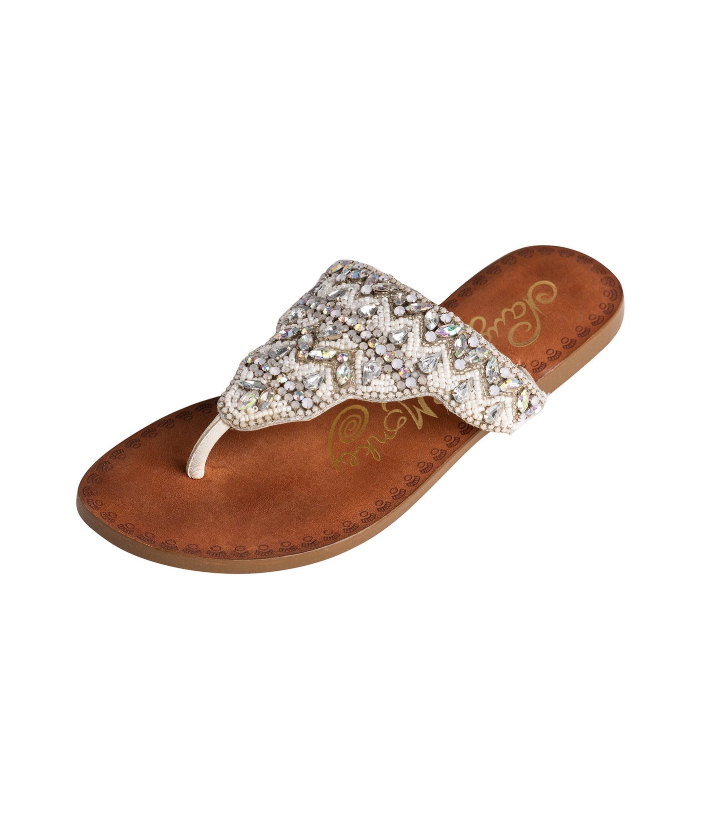 Loving U Sandals in White - Glamourous Grace