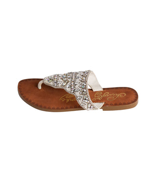Loving U Sandals in White - Glamourous Grace