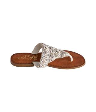 Loving U Sandals in White - Glamourous Grace