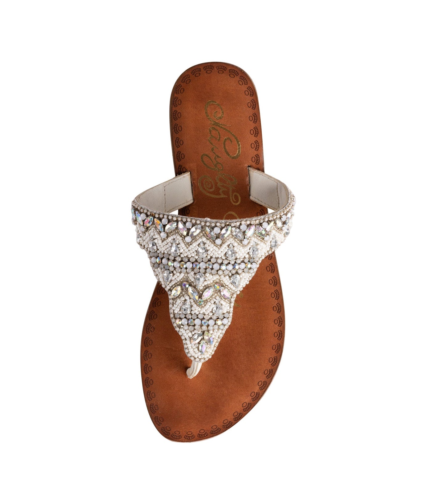 Loving U Sandals in White - Glamourous Grace