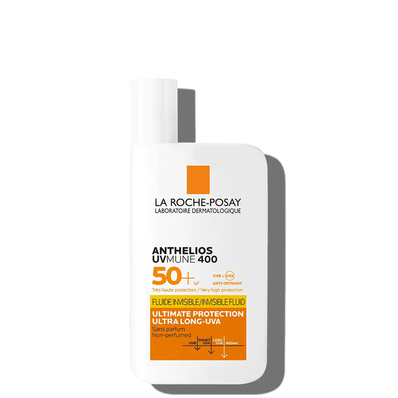 La Roche-Posay Anthelios UVMune 400 Invisible Fluid SPF50+ 50ml - Glamourous Grace