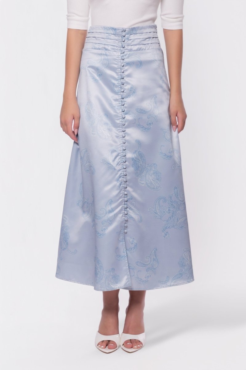 Lucy Skirt (Blue Grey) - Glamourous Grace