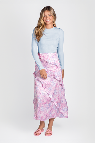 Luna Top (Light Blue)