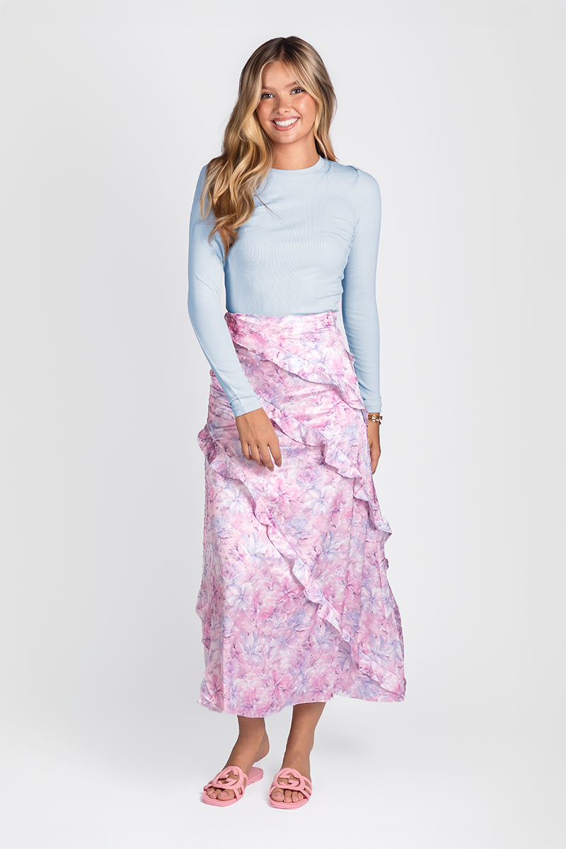 Luna Top (Light Blue)