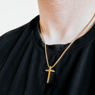Gio L'uomo Mens Collection Cross Necklace