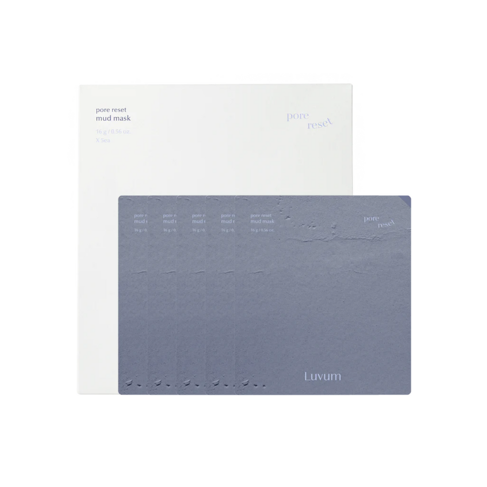 Luvum Pore Reset Mud Mask 16g X 5pcs - Glamourous Grace