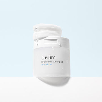 Luvum Witch Hazel Hyaluronic Toner Pad 130ml (60pcs) - Glamourous Grace