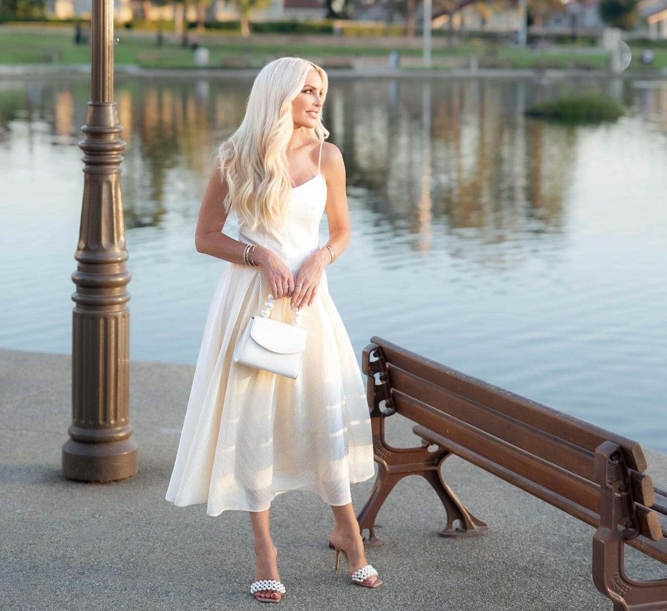 Ivory Midi Dress, Nela