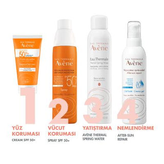 Avene Fragrance-Free Sunscreen Cream for Dry Skin SPF50+ - Water-Resistant & Moisturizing - Glamourous Grace