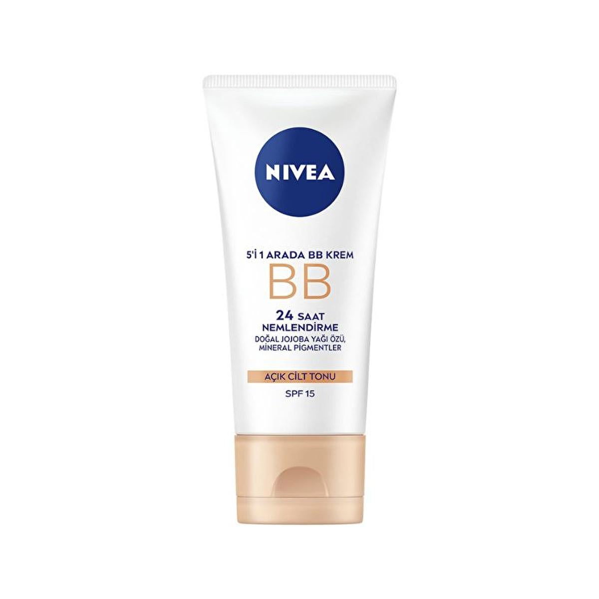 Nivea Essentials BB Cream - 5-in-1 Daytime Facial Care for Even Skin Tone & Imperfection Concealment - Glamourous Grace