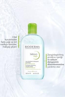 Bioderma Sebium H2O Micellar Water for Oily and Acne-Prone Skin - Gentle Makeup Remover & Skincare, 3.38 fl oz - Glamourous Grace