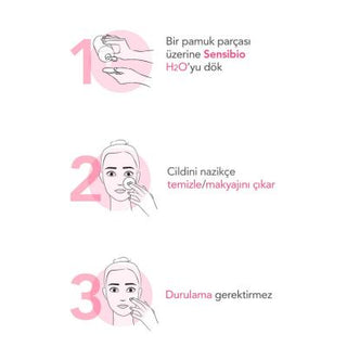 Bioderma Sensibio H2O Micellar Water for Sensitive Skin - Gentle Makeup Remover & Cleanser, Hypoallergenic & Dermatologically Tested - Glamourous Grace