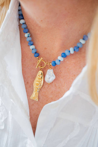 Macie Beaded Necklace - Glamourous Grace