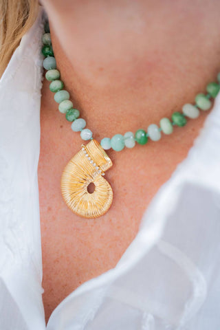 Macie Beaded Necklace - Glamourous Grace