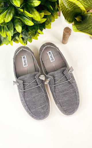 Maco Sneaker in Charcoal - Glamourous Grace