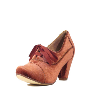 Madison Velvet Retro Heels - Glamourous Grace