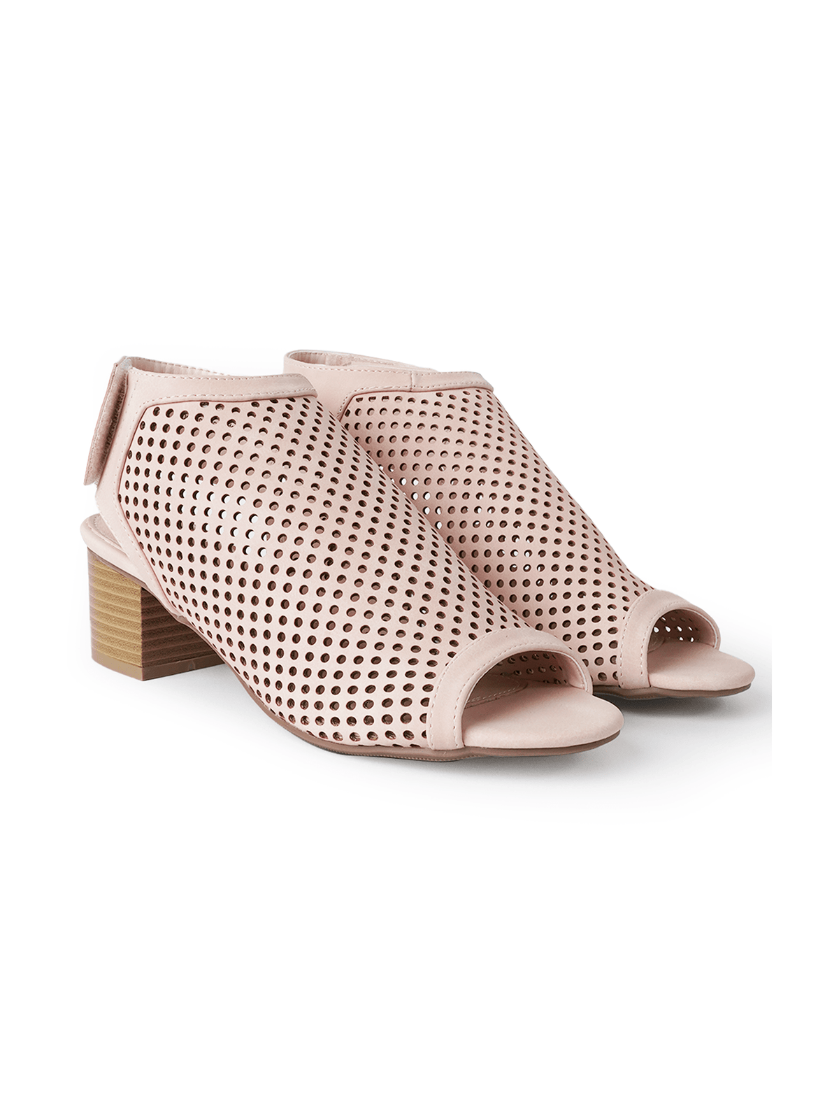Maddie | Light Pink Nubuck - Glamourous Grace