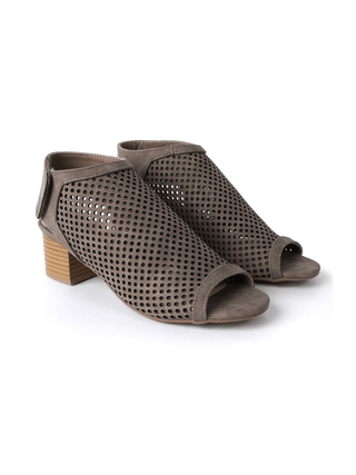 Maddie | Dark Grey Suede - Glamourous Grace