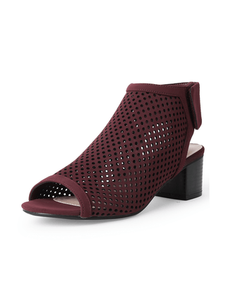 Maddie | Burgundy Nubuck - Glamourous Grace