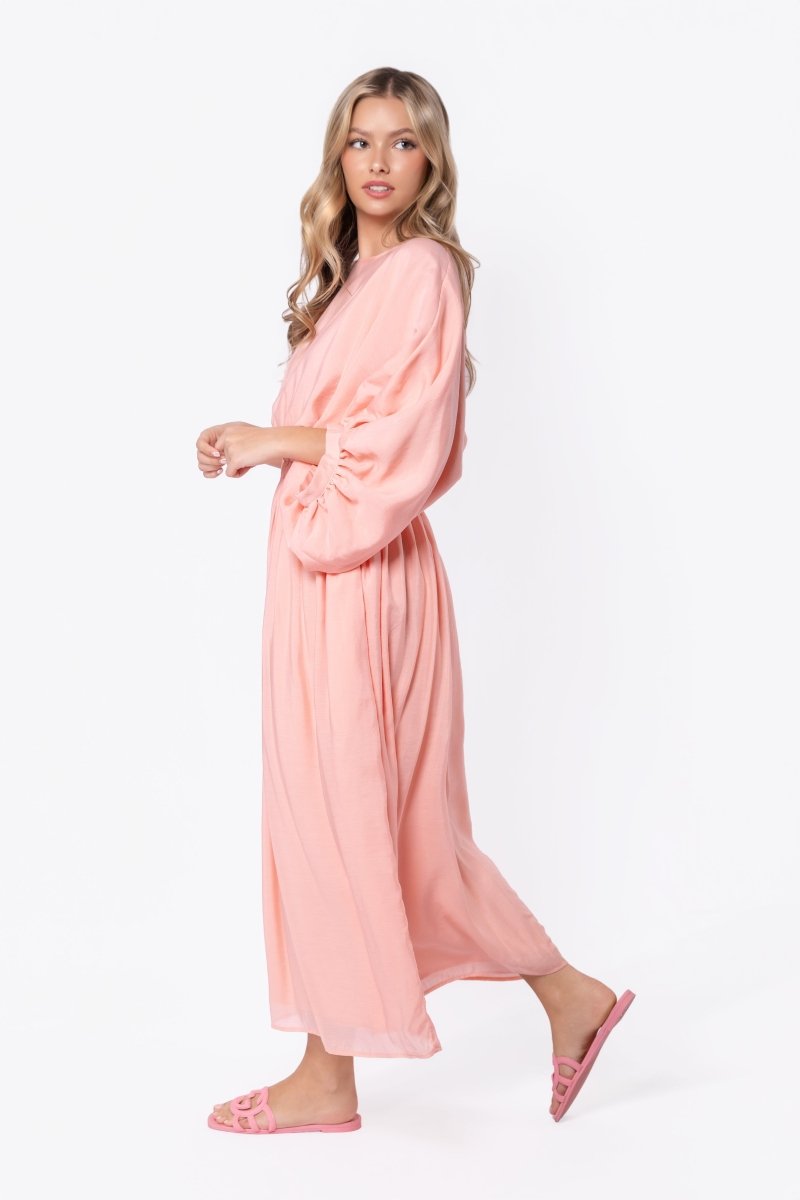 Madilyn Dress (Light Pink) - Glamourous Grace