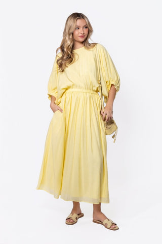 Madilyn Dress (Light Yellow)