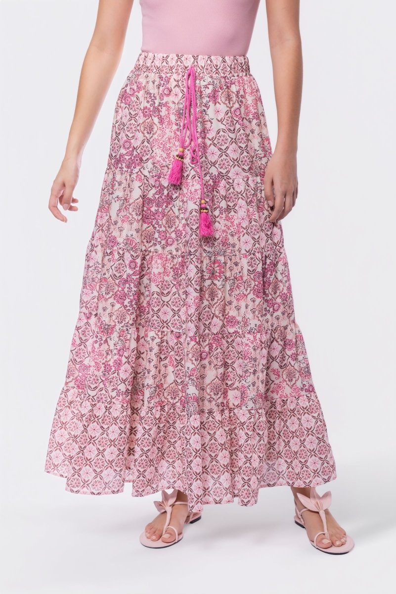 Madison Skirt (Pink) - Glamourous Grace