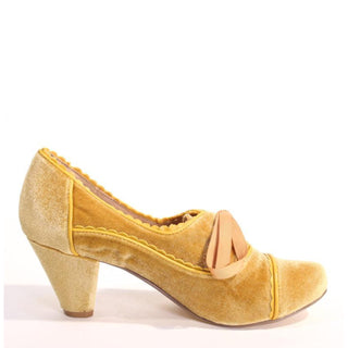 Madison Velvet Retro Heels - Glamourous Grace